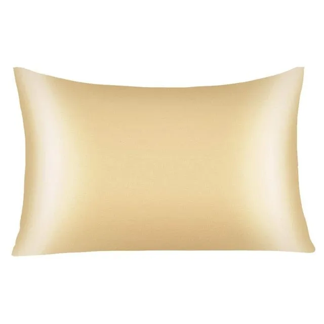 J.BILLINGSLEA 100% Silk Zipper Pillowcase for Optimal Hair