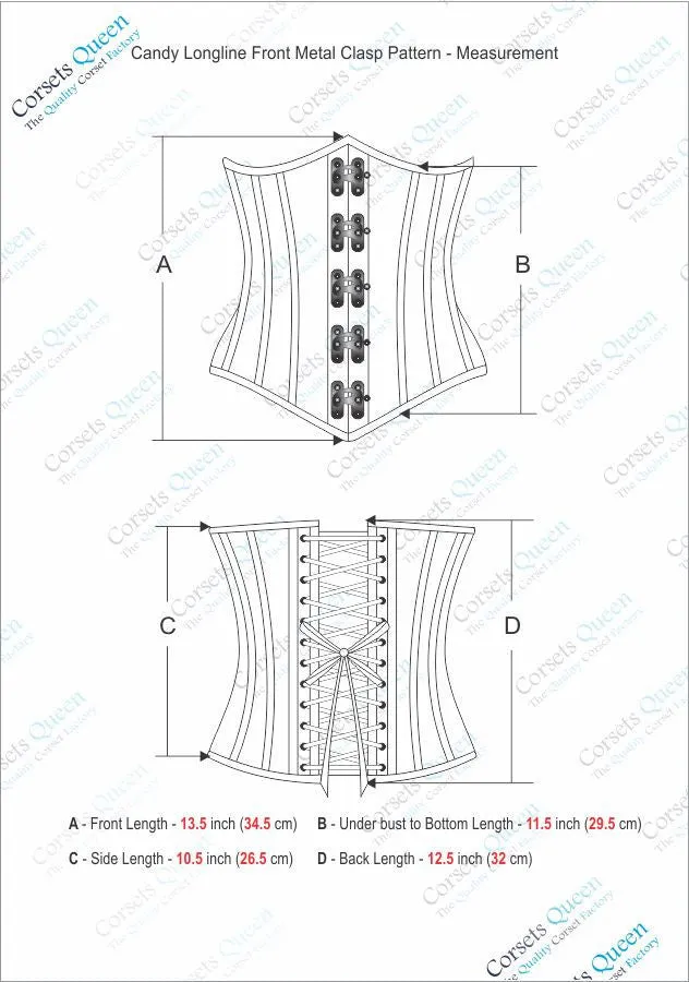 Jianna Longline Underbust Corset