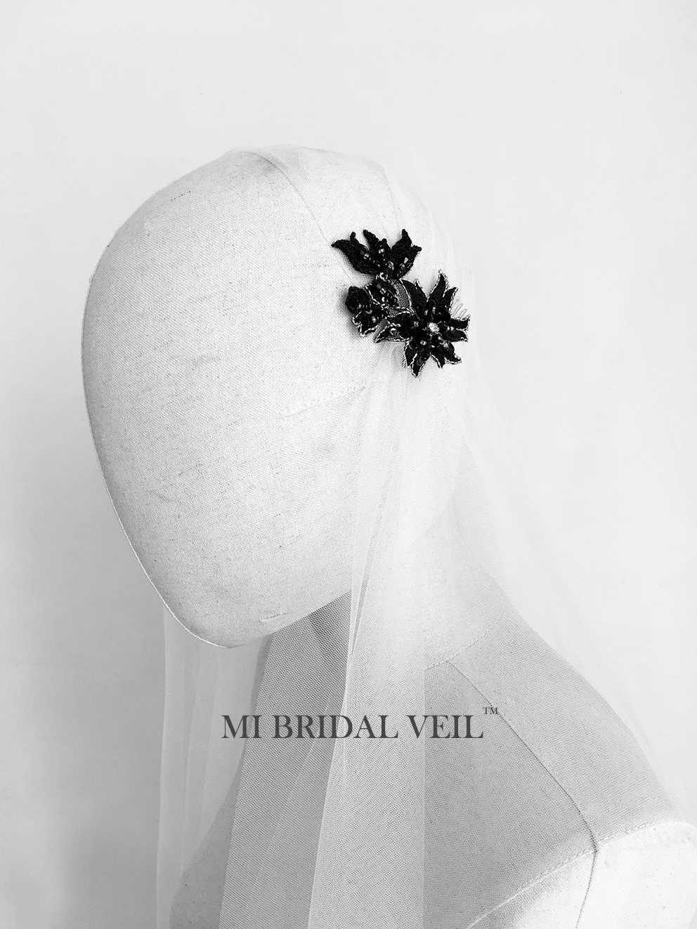 Juliet Cap Veil,  Beaded Cap Wedding Veil, Vintage Wedding Veil
