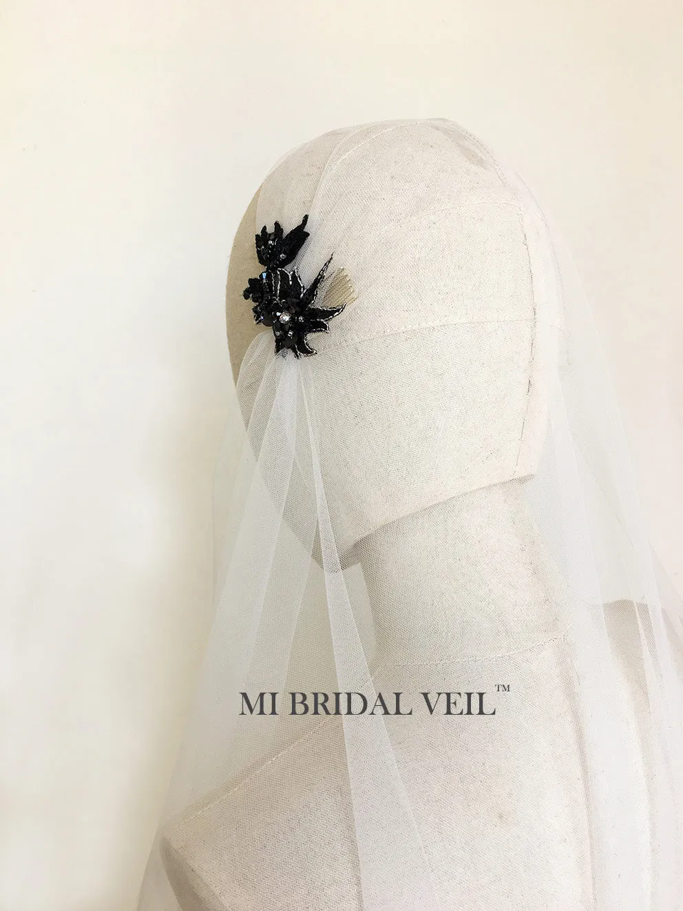 Juliet Cap Veil,  Beaded Cap Wedding Veil, Vintage Wedding Veil