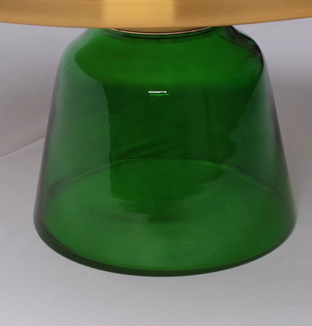 Karin Table Coffee Table - Gold & Green
