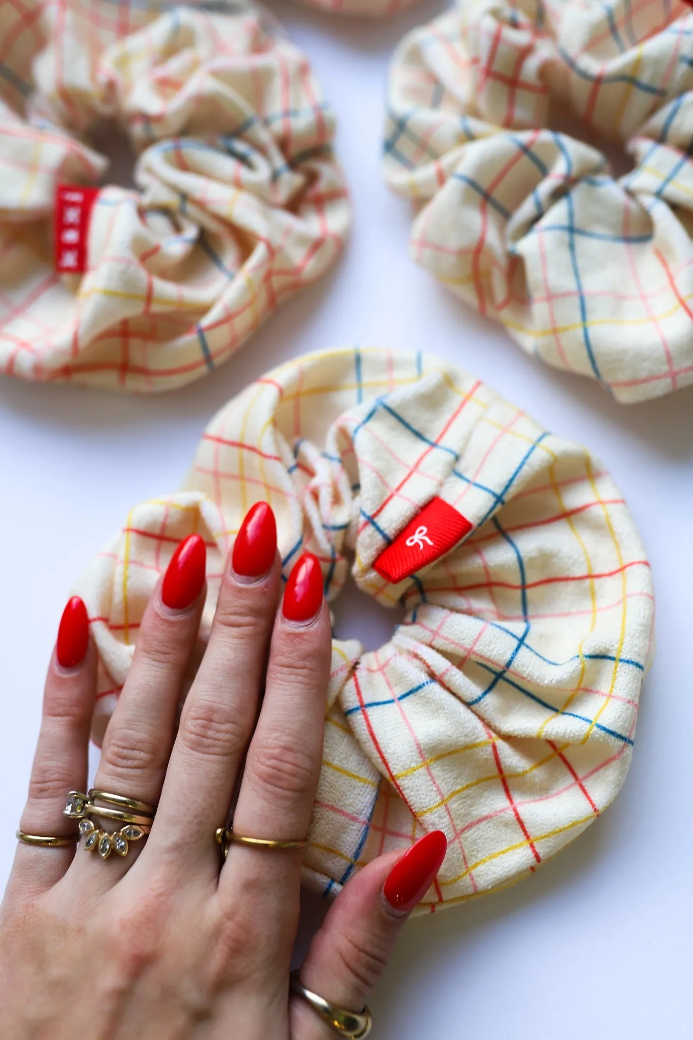 KAXI TOWEL SCRUNCHIES ( 7 PATTERNS )