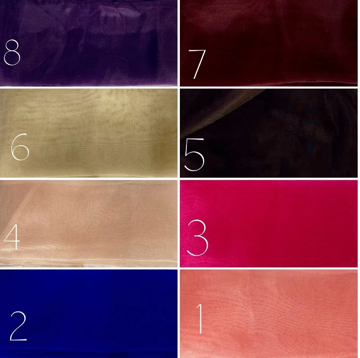 Kenza - Royal Blue Petal Colour and Sash