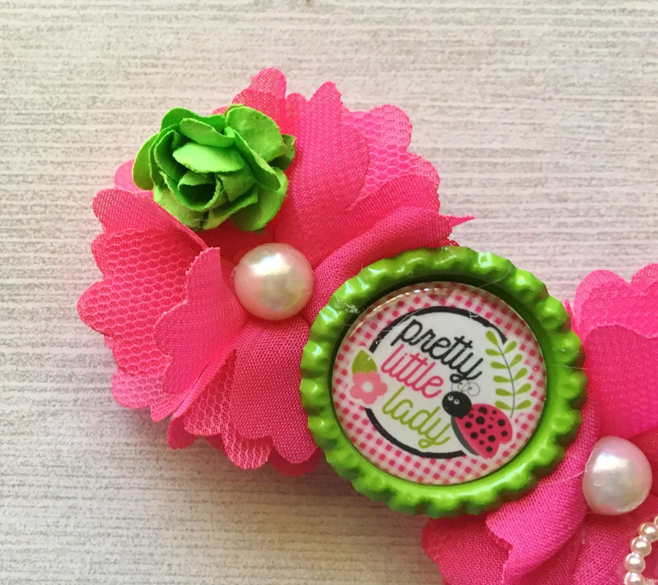 Ladybug Hair Clip