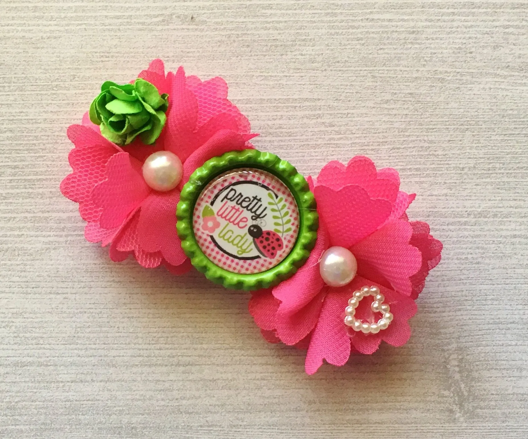 Ladybug Hair Clip