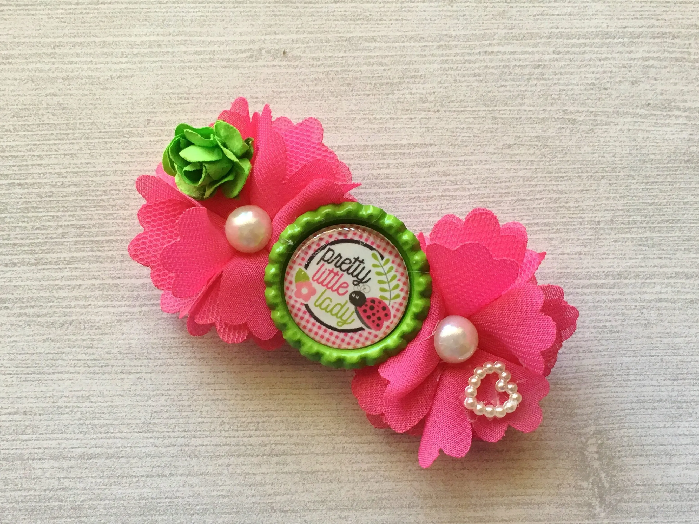 Ladybug Hair Clip
