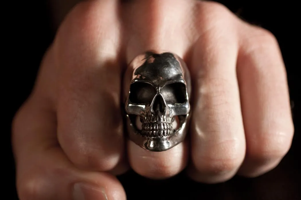 Large Skull Ring