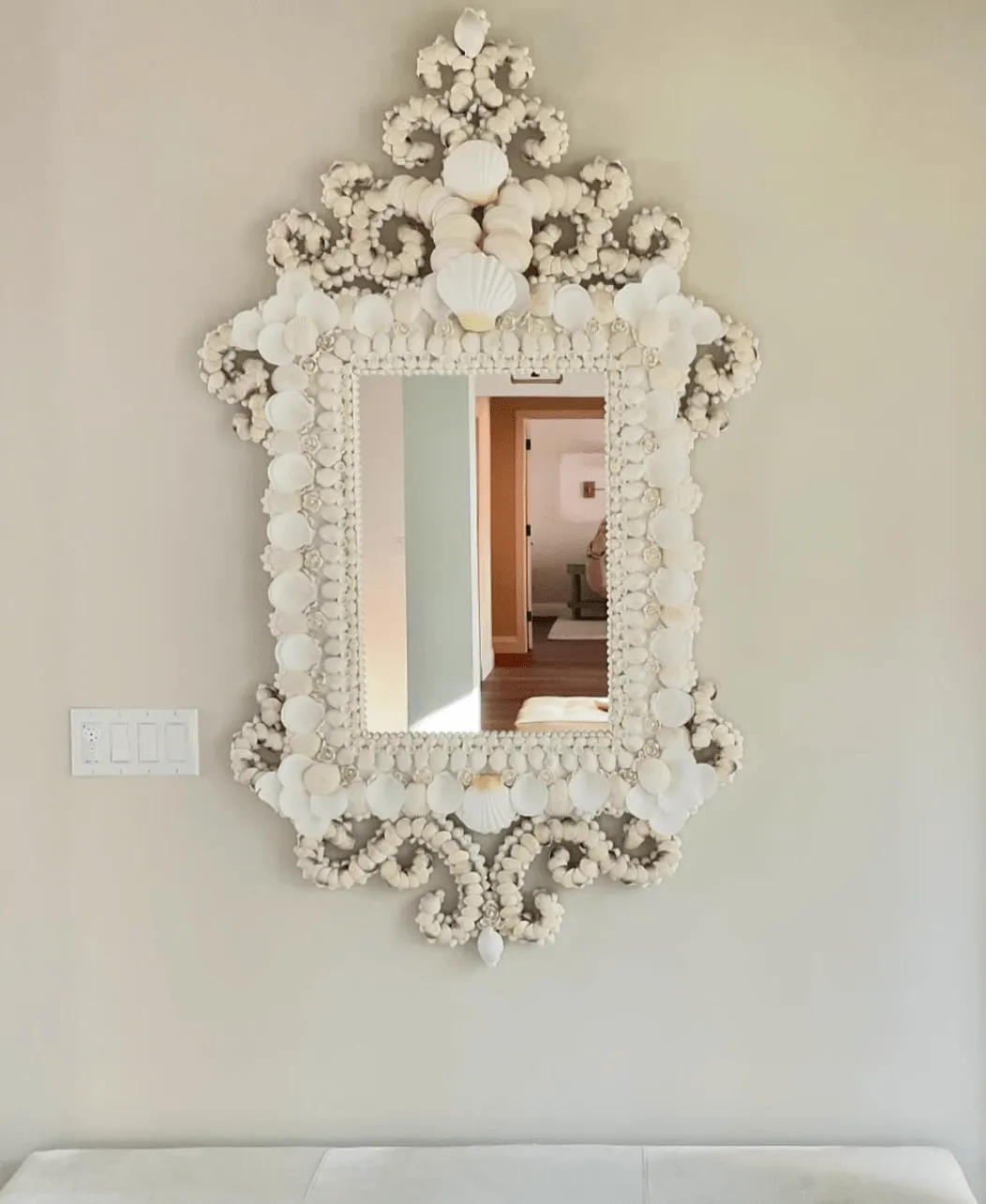 Leanna Shell Mirror