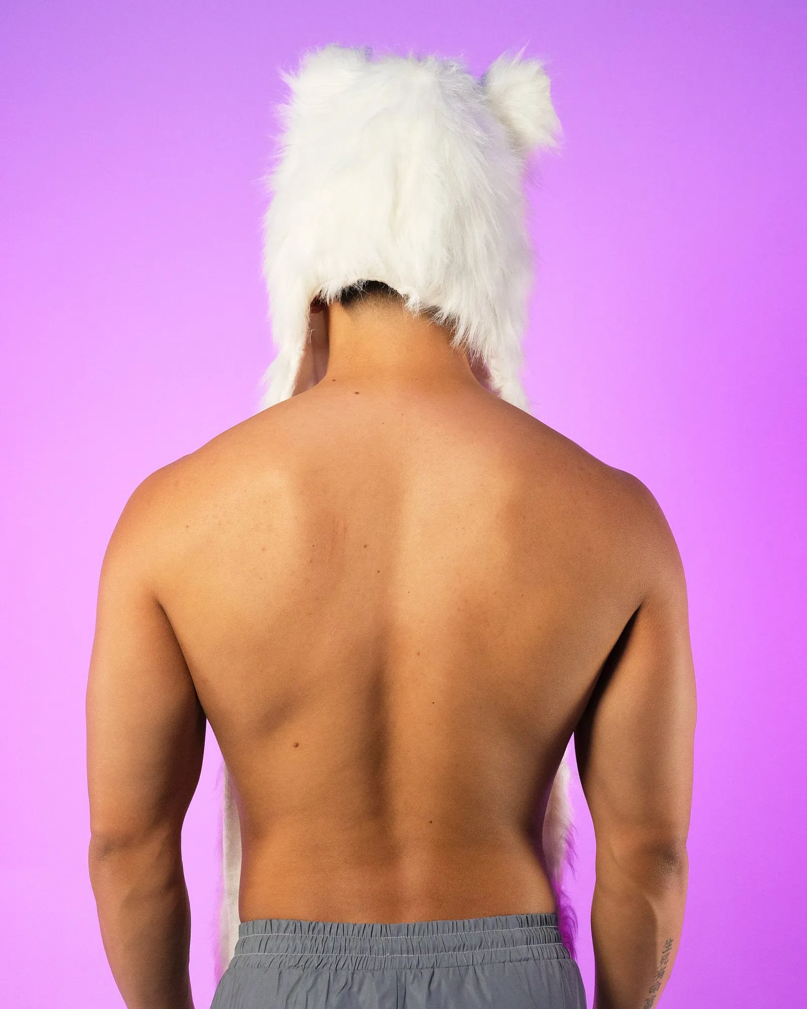 LED Wolf Hood