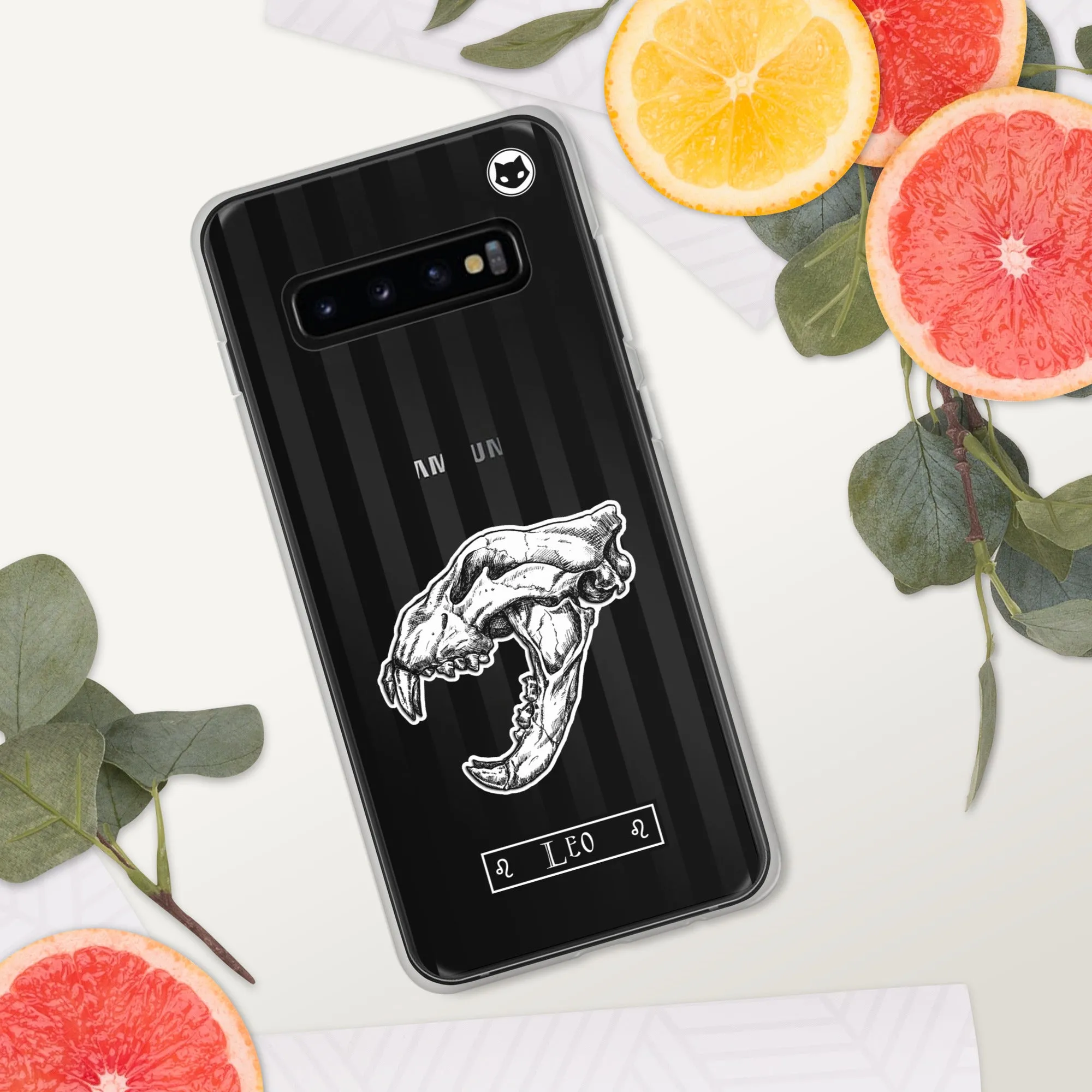 Leo Zodiac Samsung Case (Clear)