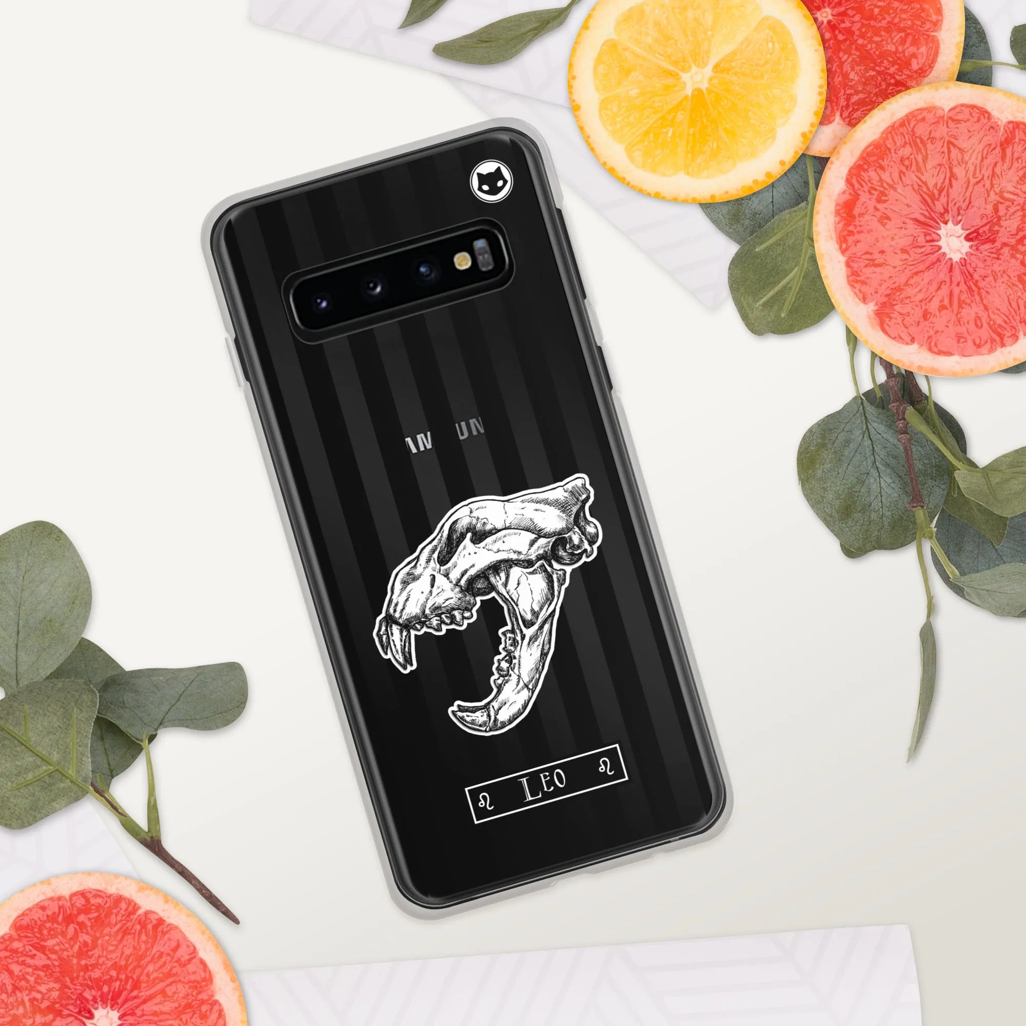 Leo Zodiac Samsung Case (Clear)