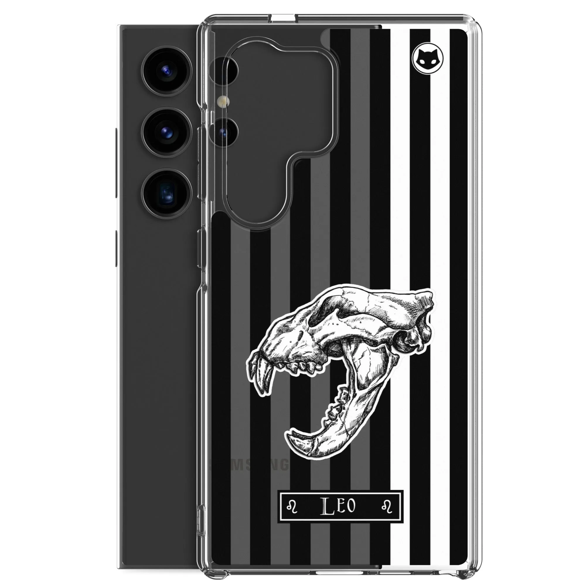 Leo Zodiac Samsung Case (Clear)