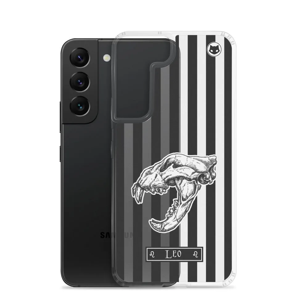 Leo Zodiac Samsung Case (Clear)
