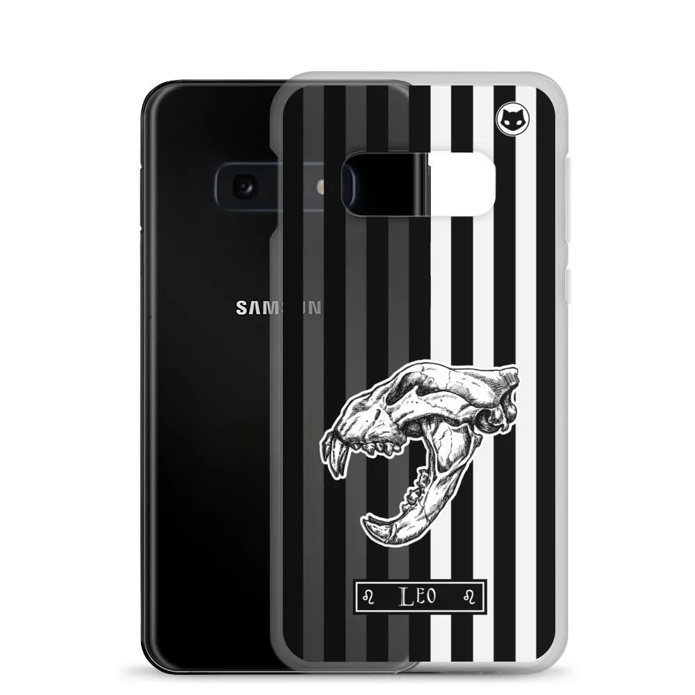 Leo Zodiac Samsung Case (Clear)