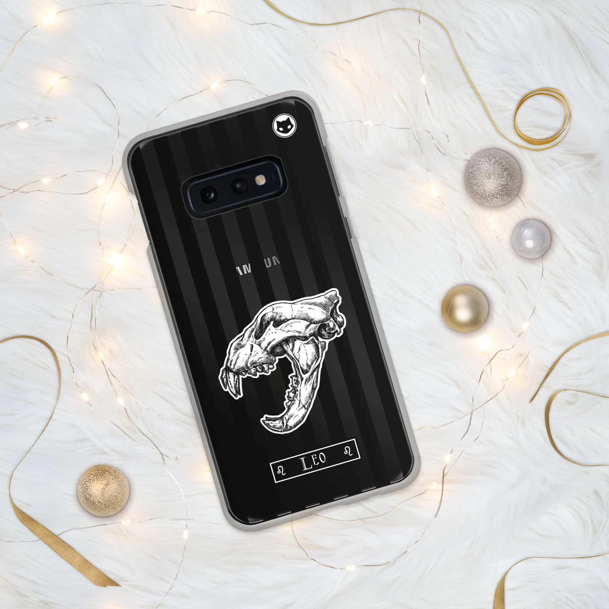 Leo Zodiac Samsung Case (Clear)