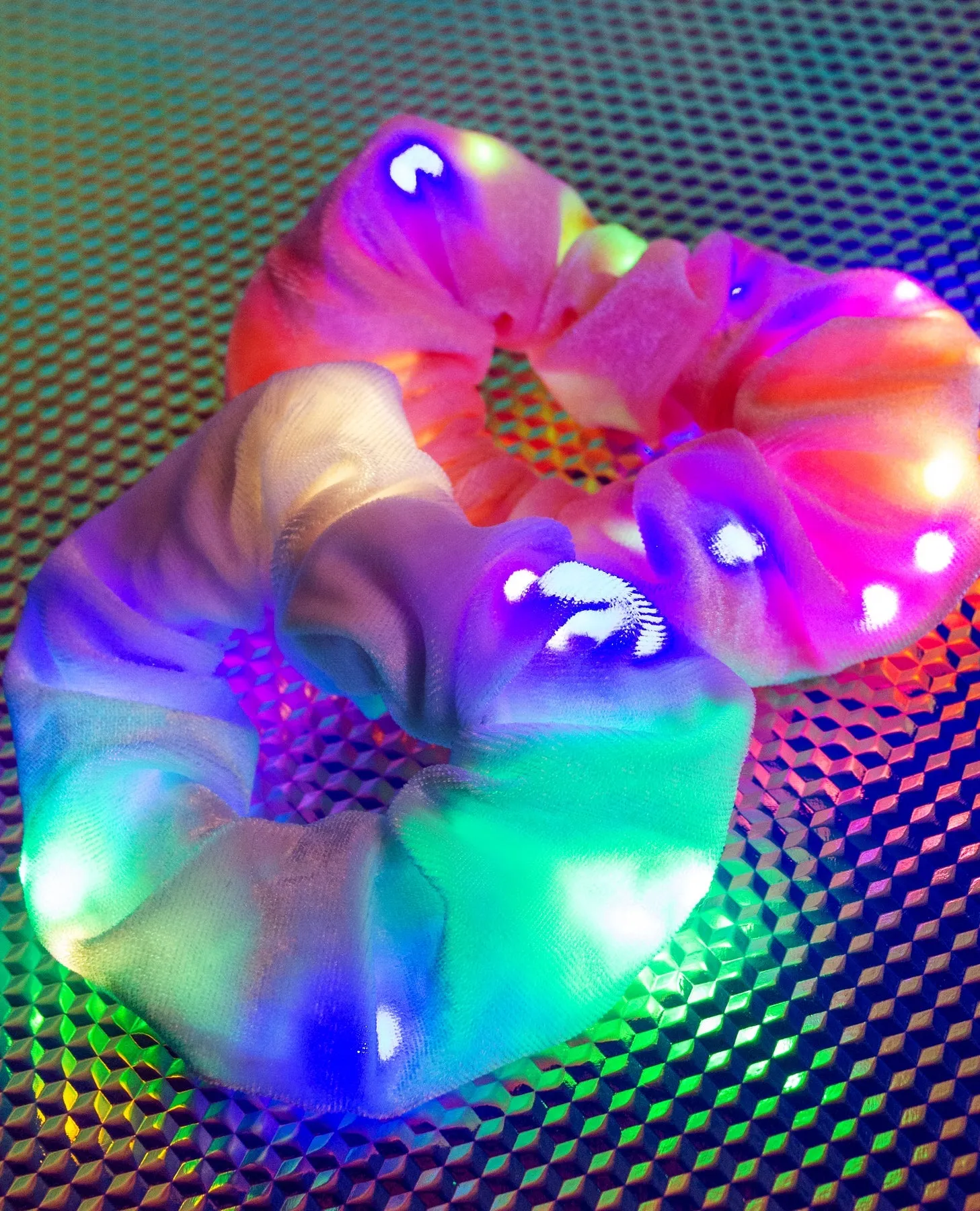 Light up scrunchie