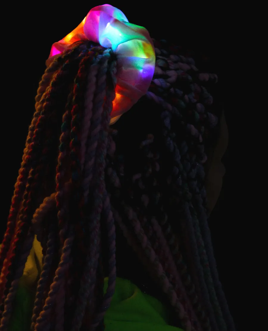 Light up scrunchie