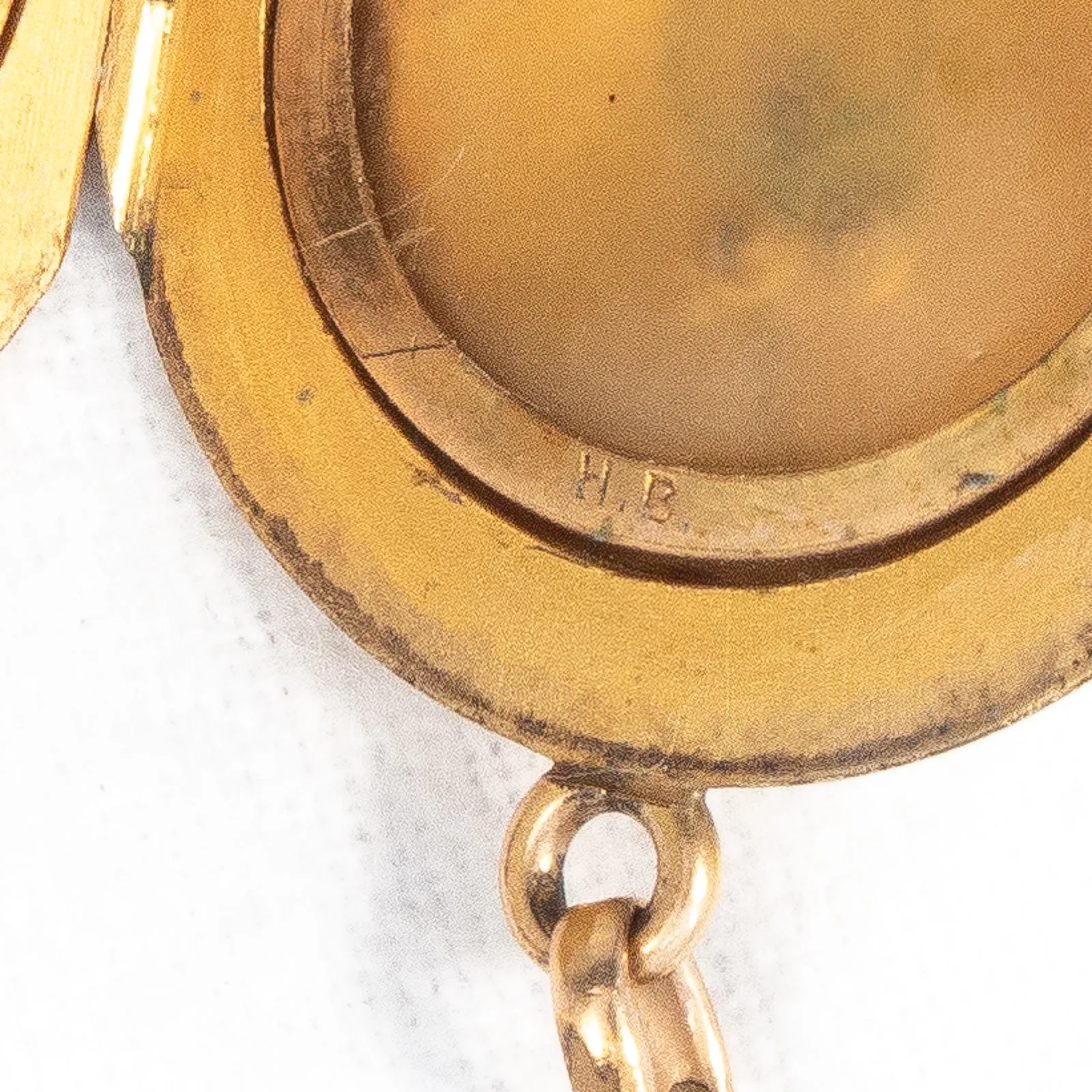 Locket with Green Stones