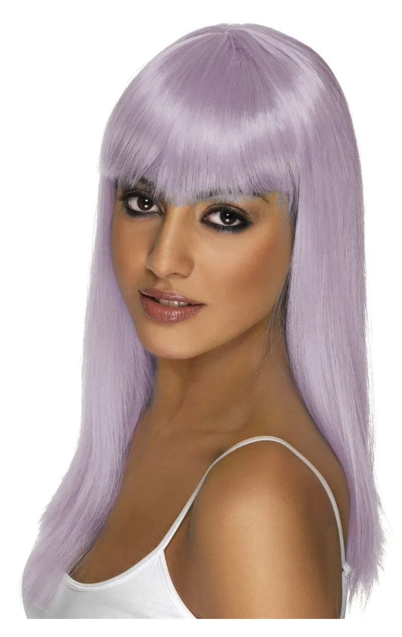 Long Lilac Glamourama Wig