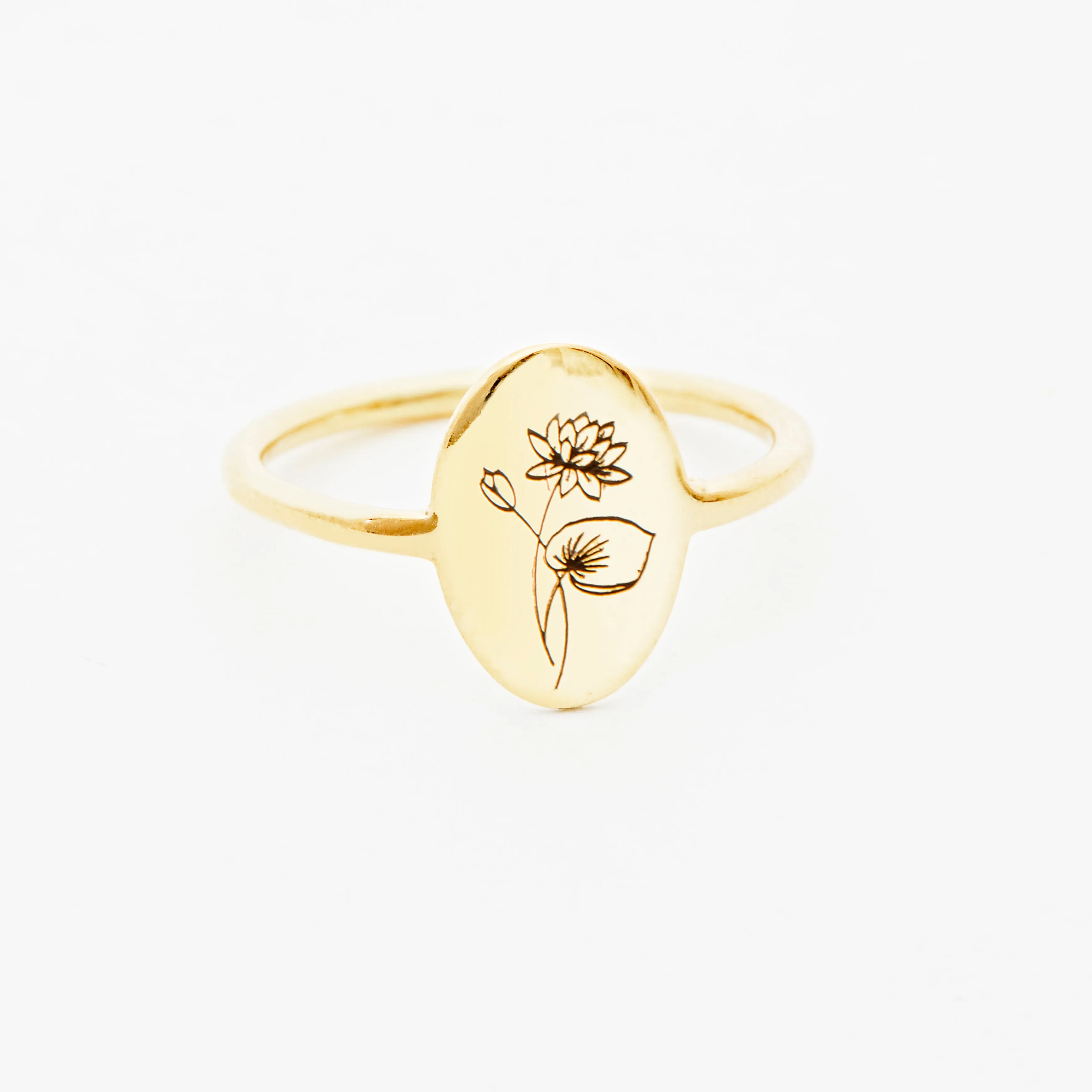 Lotus Ring - July Flower