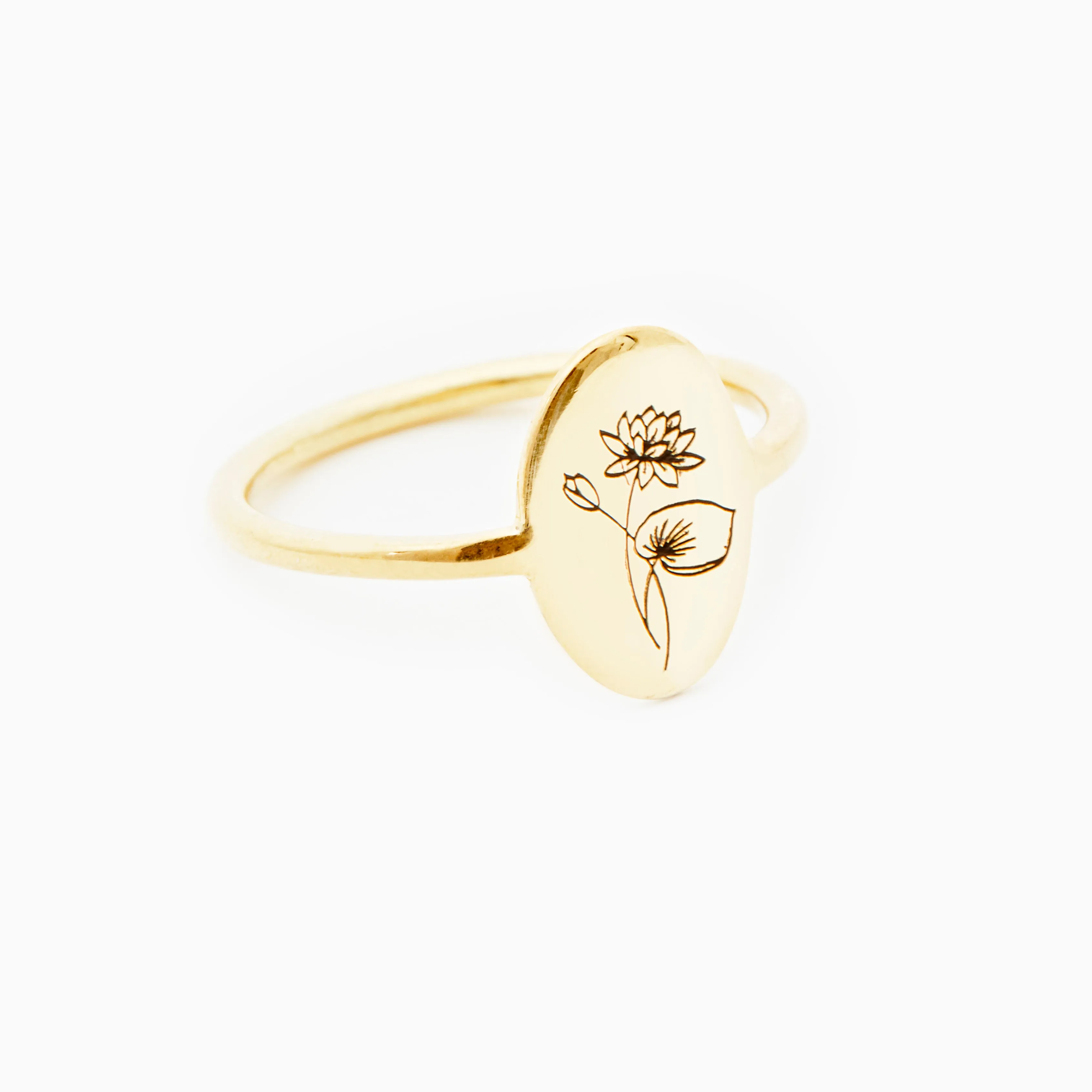 Lotus Ring - July Flower