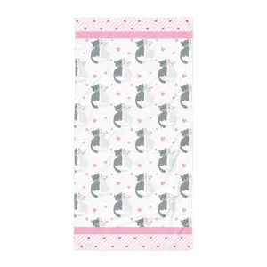 Love Kittens - Beach Towel