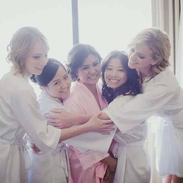 Luxe Satin Bridal Robe