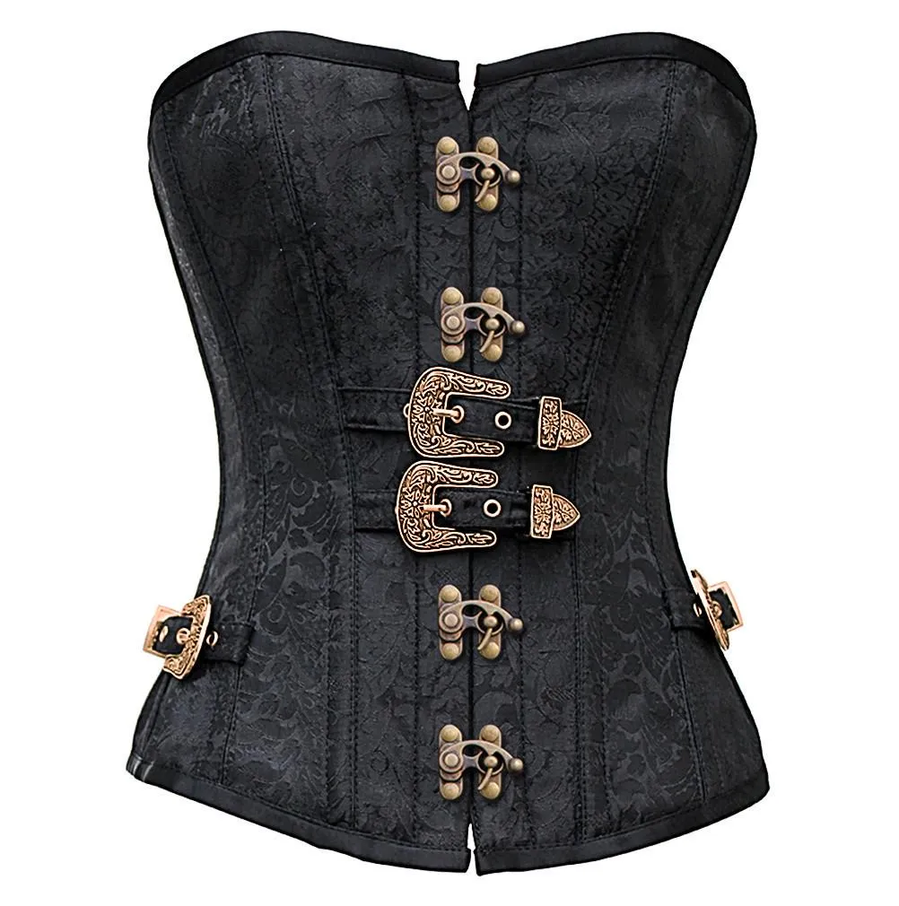 Martina Black Gothic Corset