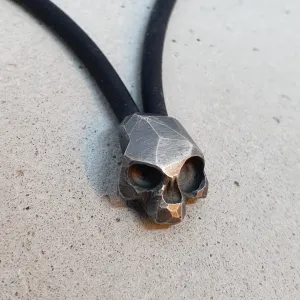 Memento Vivere Skull Pendant
