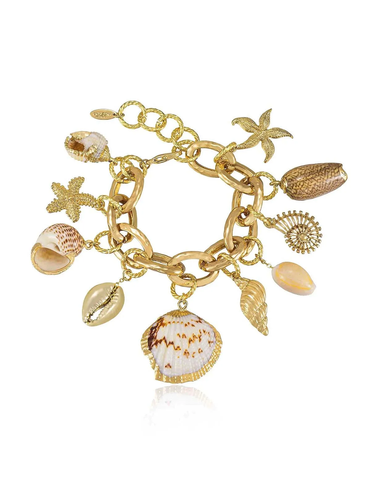 Mermaid Tears 18k Gold Plated Bracelet ::RET