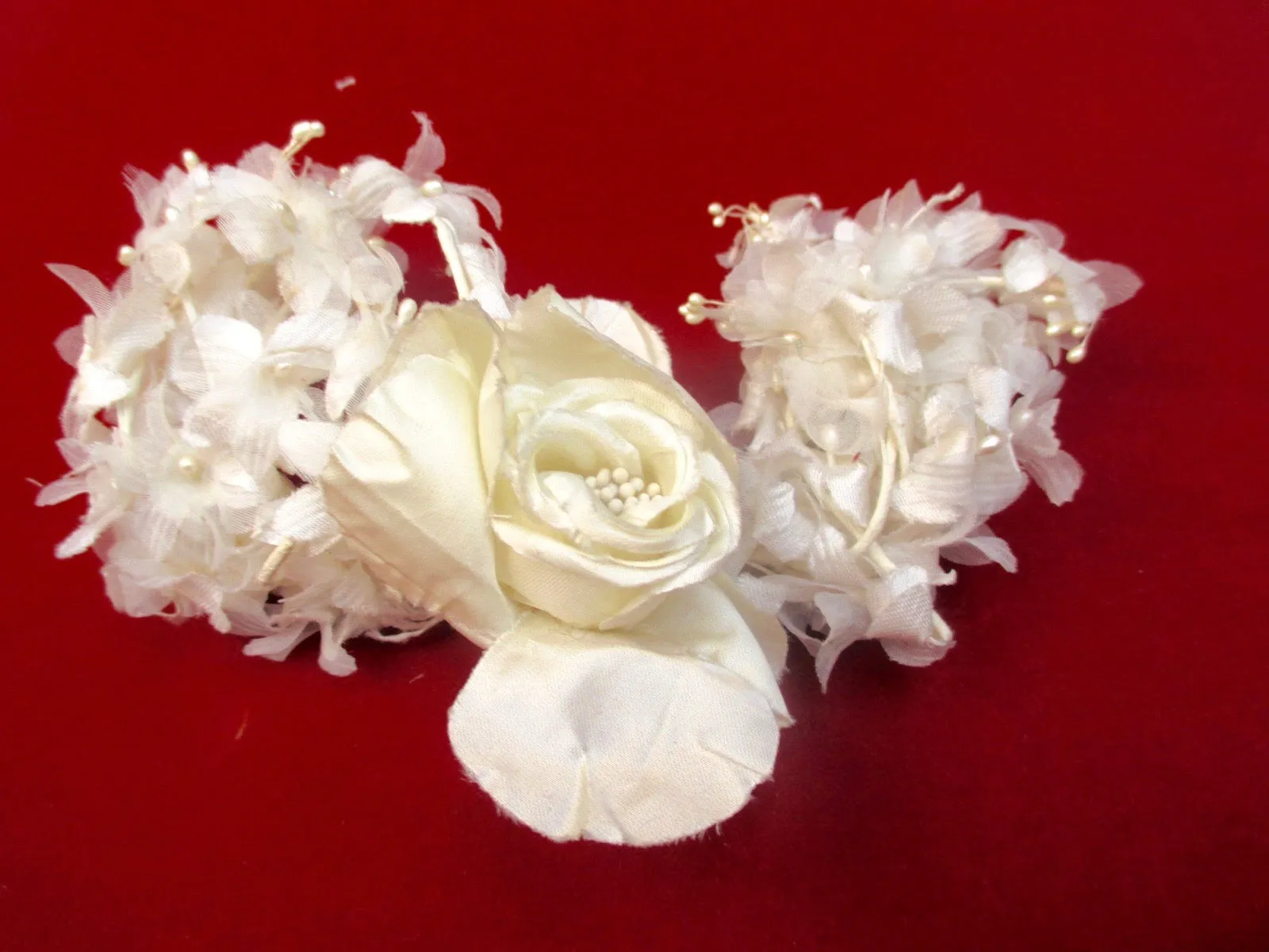 Mid Century Bridal Millinery flowers