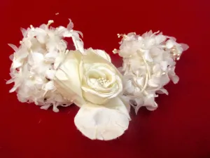 Mid Century Bridal Millinery flowers