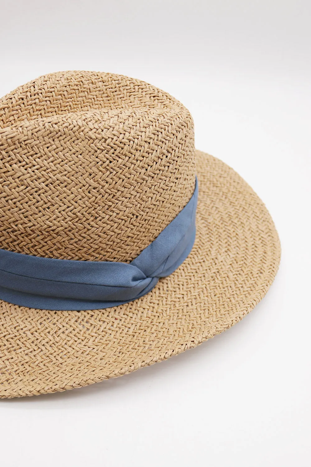 Milly Twist Band Straw Hat