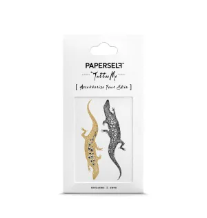 Mini Lizards (Simoneone) Temporary Tattoo