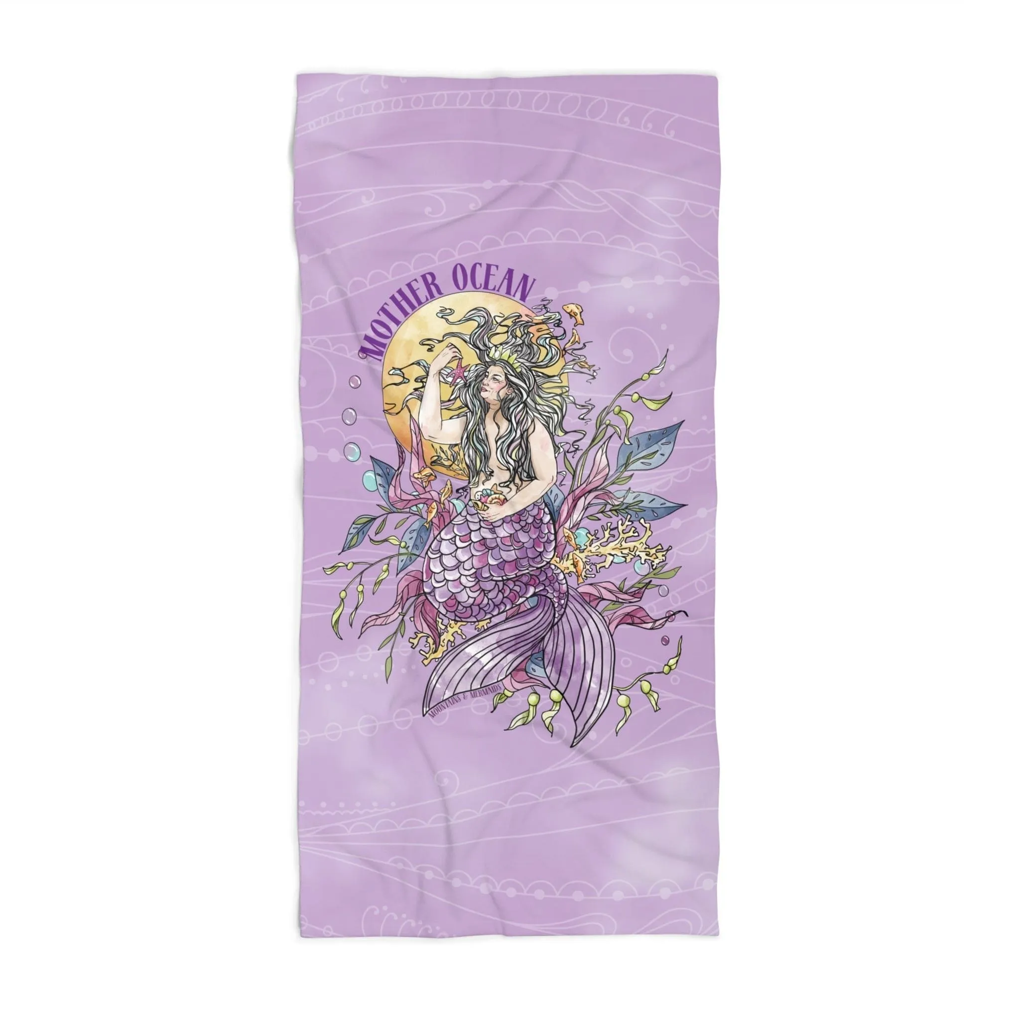 Mother Ocean Beach Towel