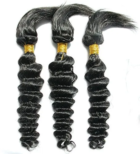 Ms Fenda Hair 3Bundles/Lot Afro Kinky Curly 4b-4c Natural Color Virgin Brazilian Human Hair Braiding Bundles Braid Weaving Wefts