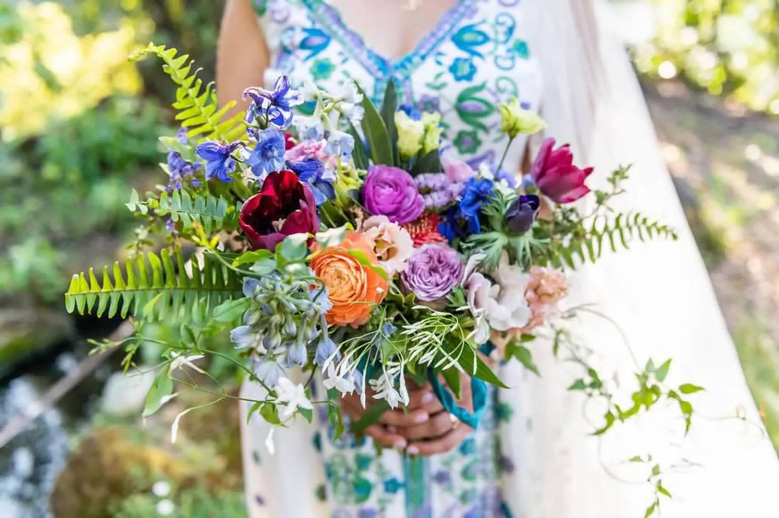 Natural & Rounded Bridal Bouquet, small event order ($1500 minimum)