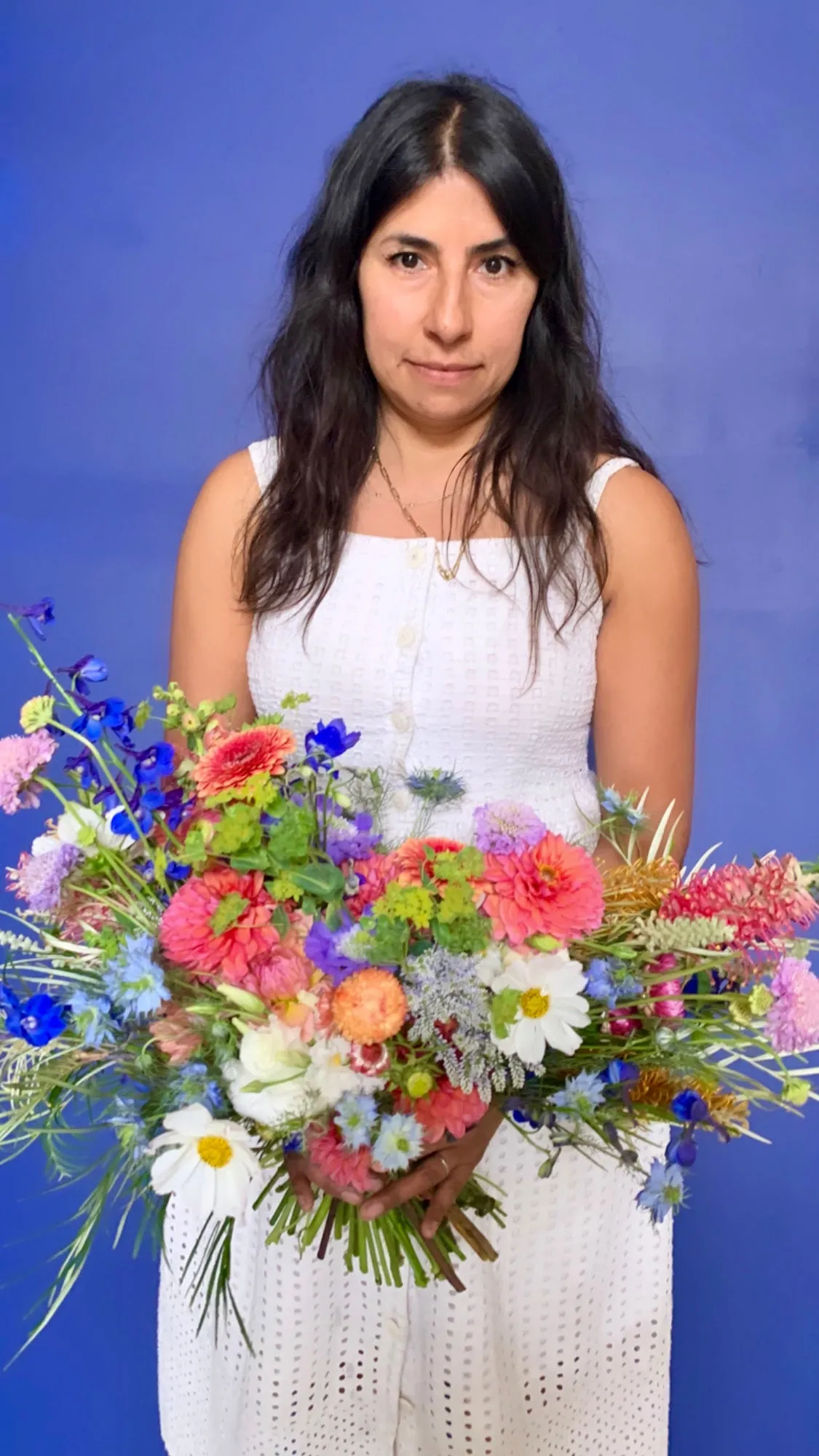 Natural & Rounded Bridal Bouquet, small event order ($1500 minimum)