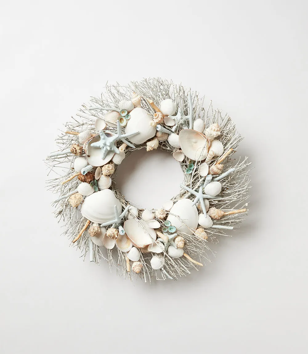 Natural Seashell Wreath
