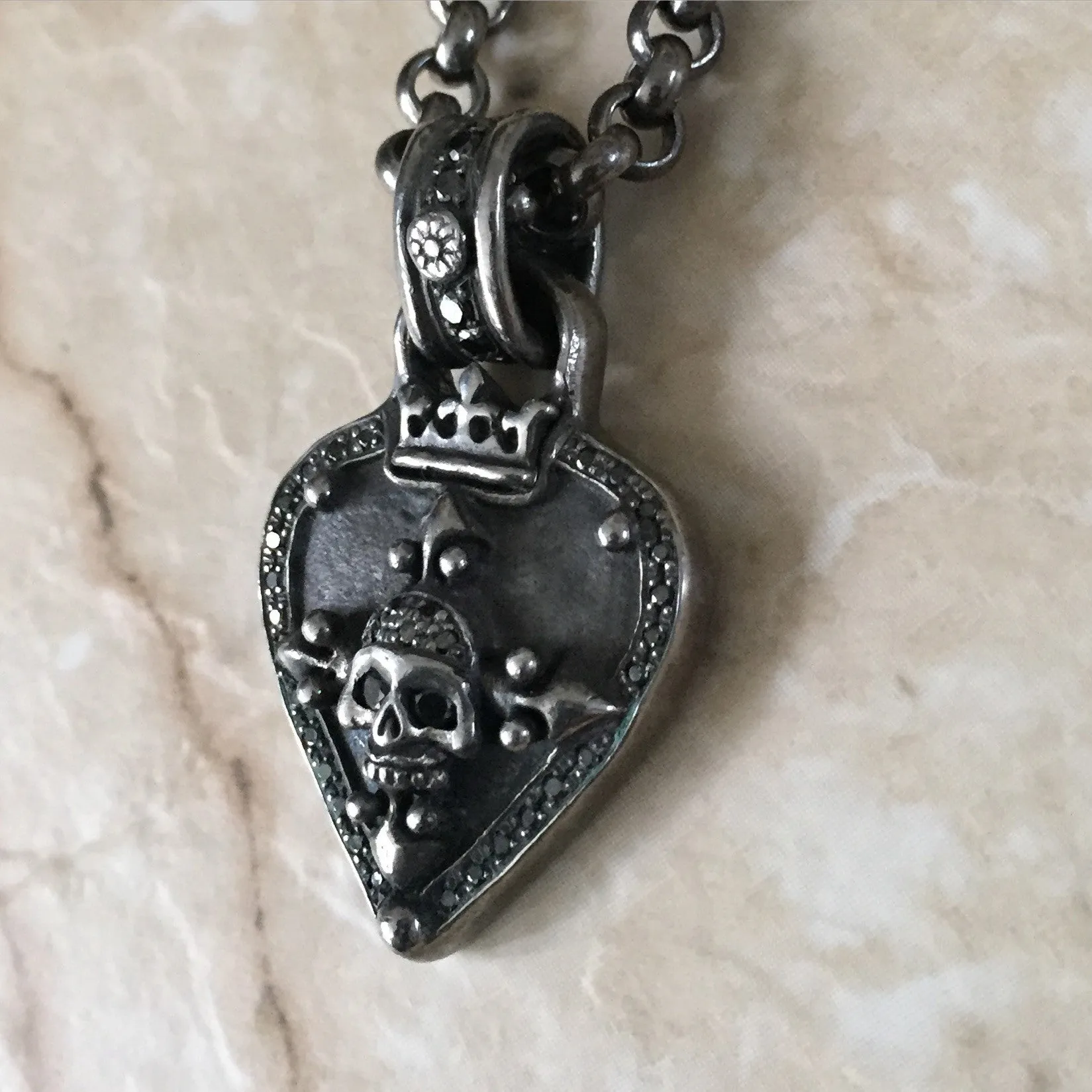 Necklace - Diamond Guitar Pick