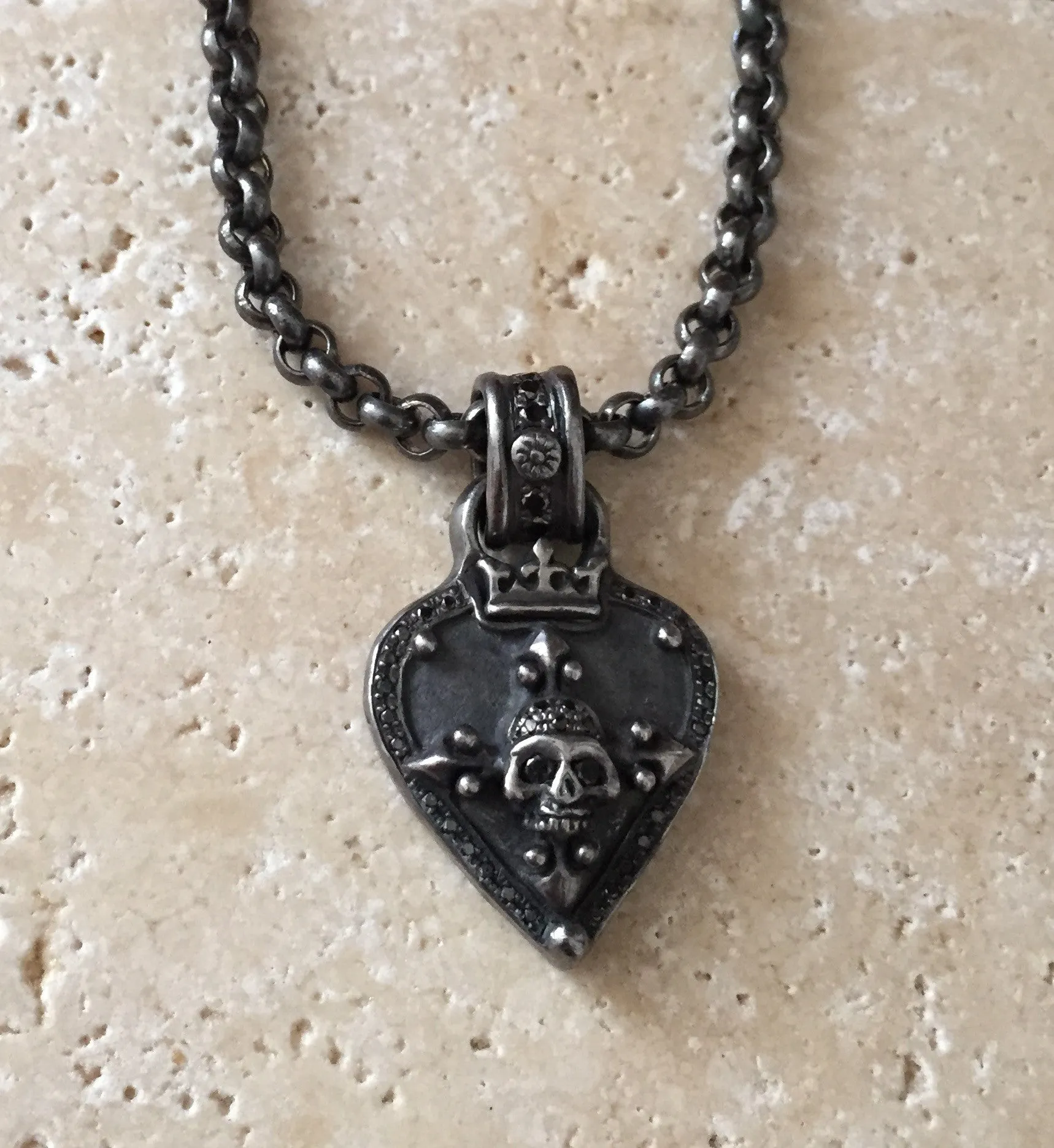 Necklace - Diamond Guitar Pick