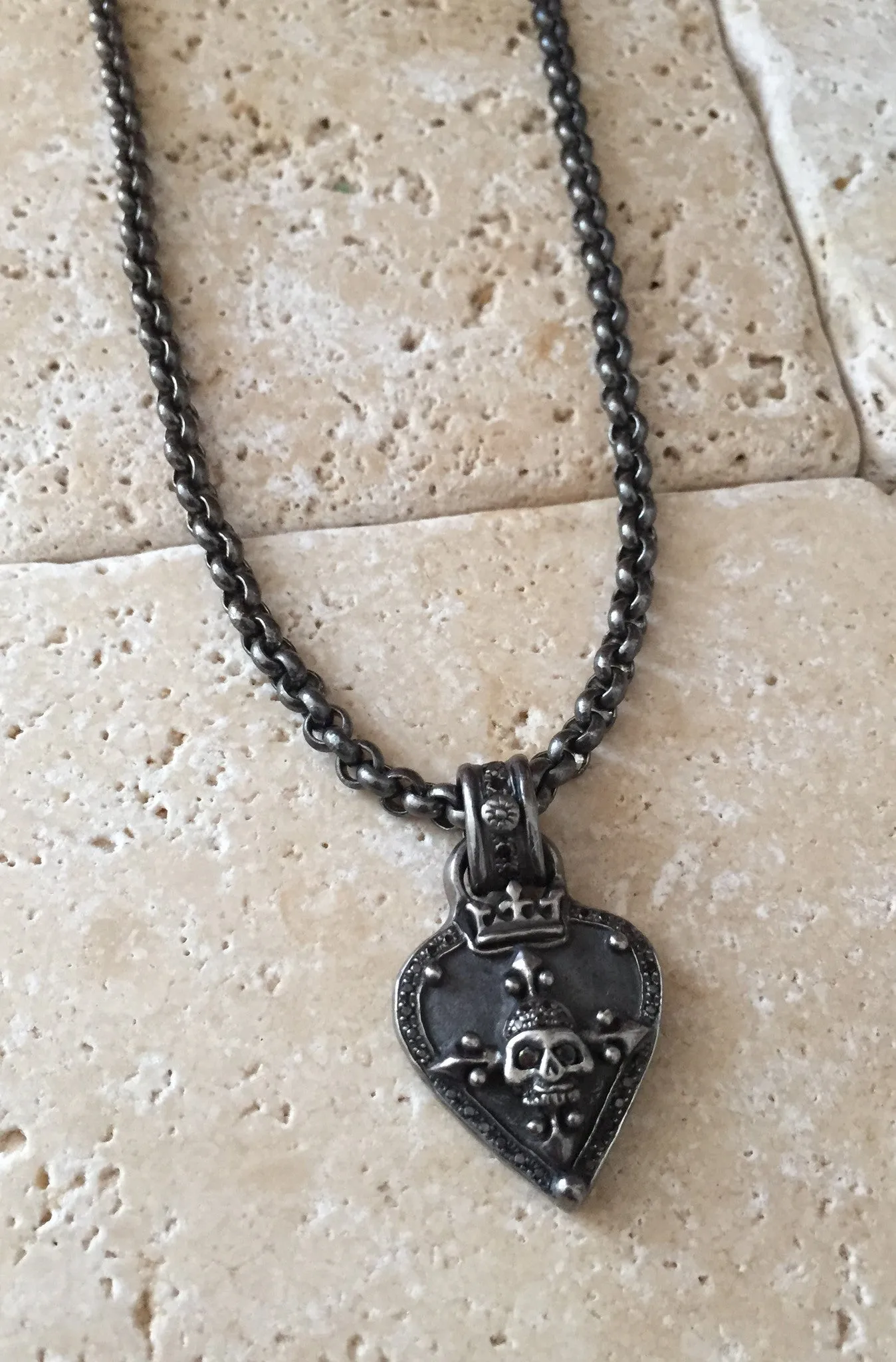 Necklace - Diamond Guitar Pick
