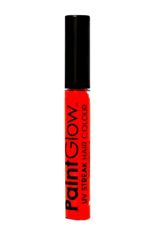 Neon Orange UV Hair Colour