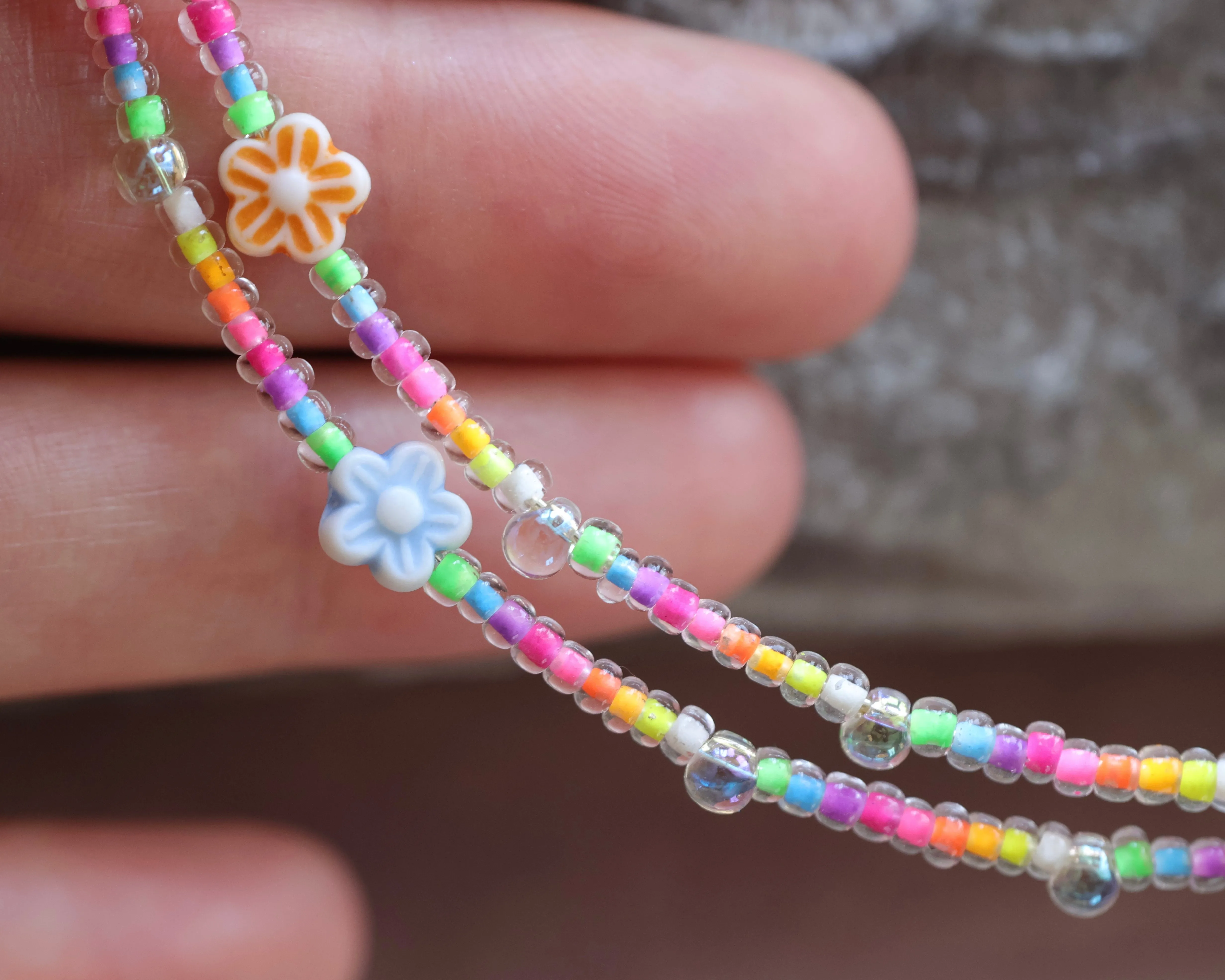 Neon Rainbow   Daisy