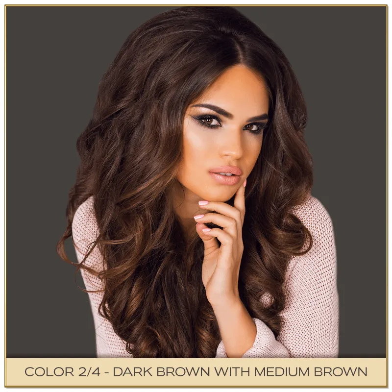 New/ 24"/ Luxury Custom-Made Wig / 200% Density / Full Lace