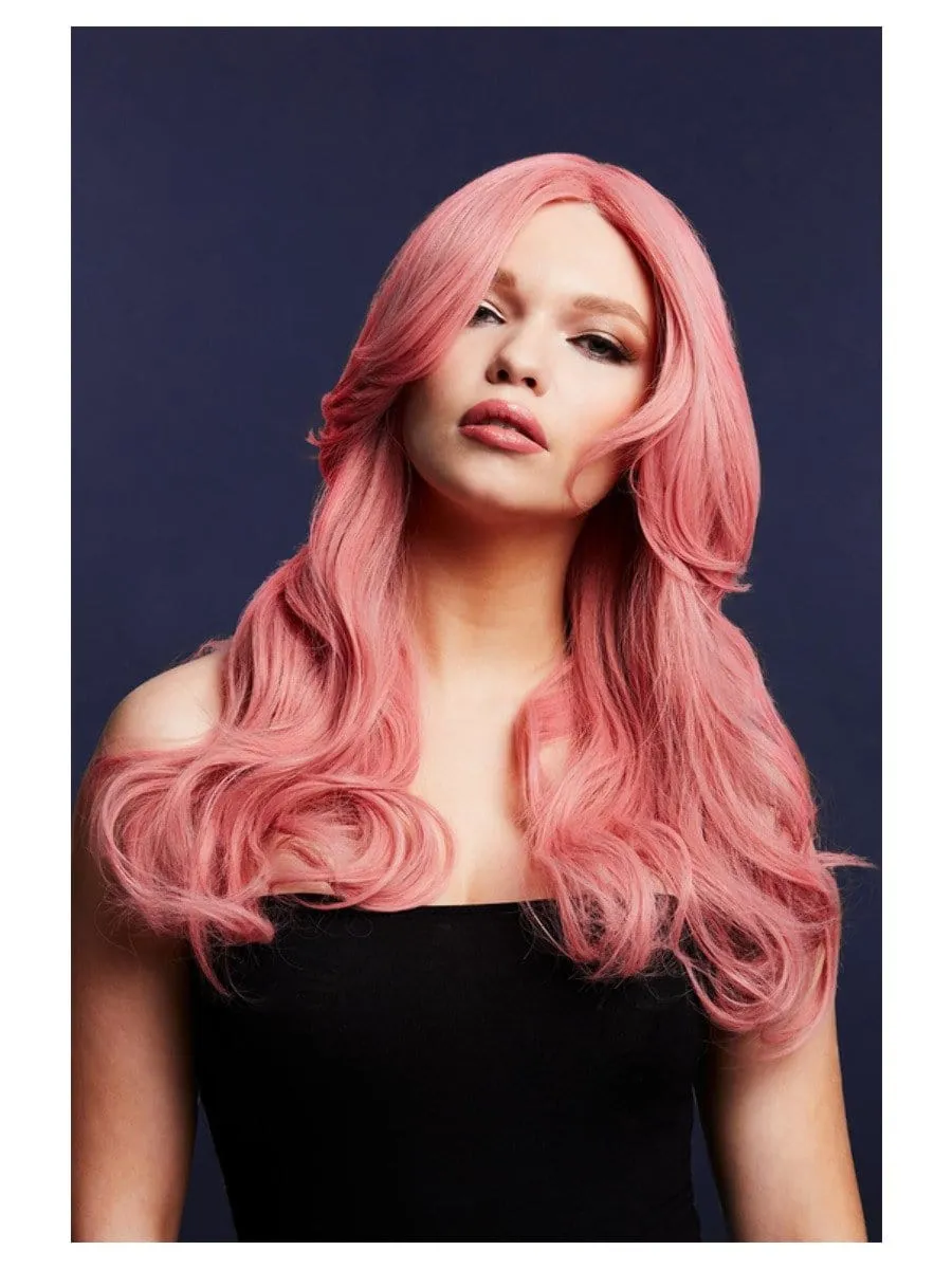 Nicole Wig Ash Pink Heat Resistant Accessory Wig