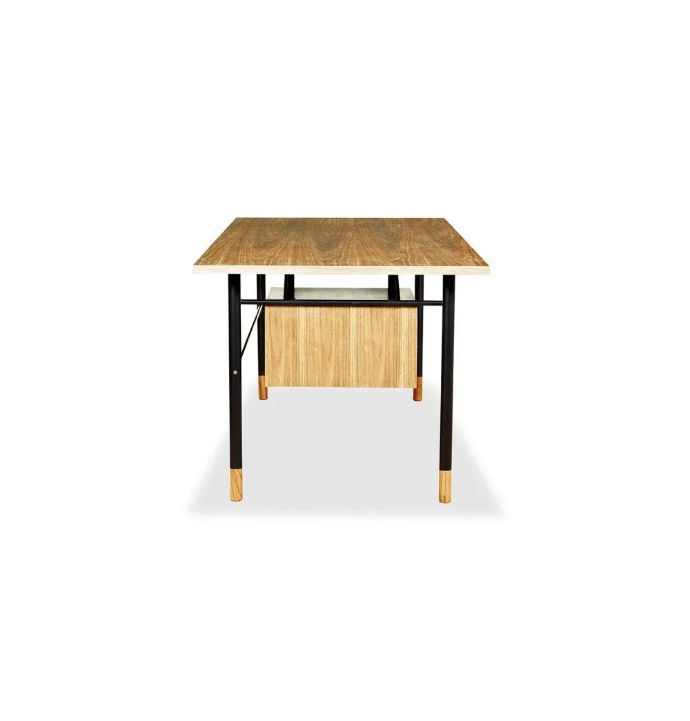 Nyhavn Desk - Ash/Yellow/Red - Reproduction