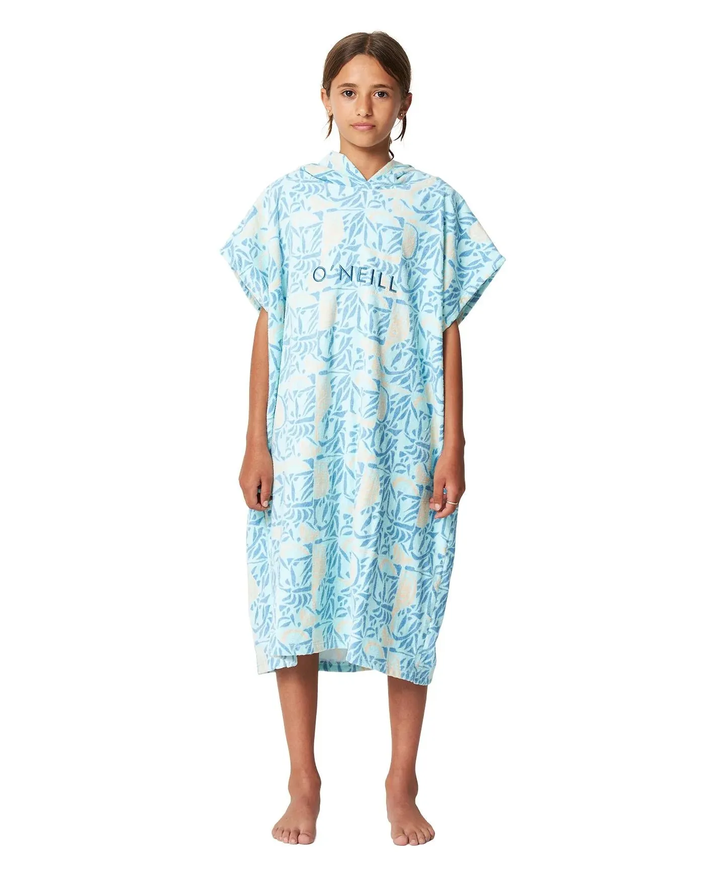 O'Neill Girls Bahia Change Towel - Girls Check Mosaic