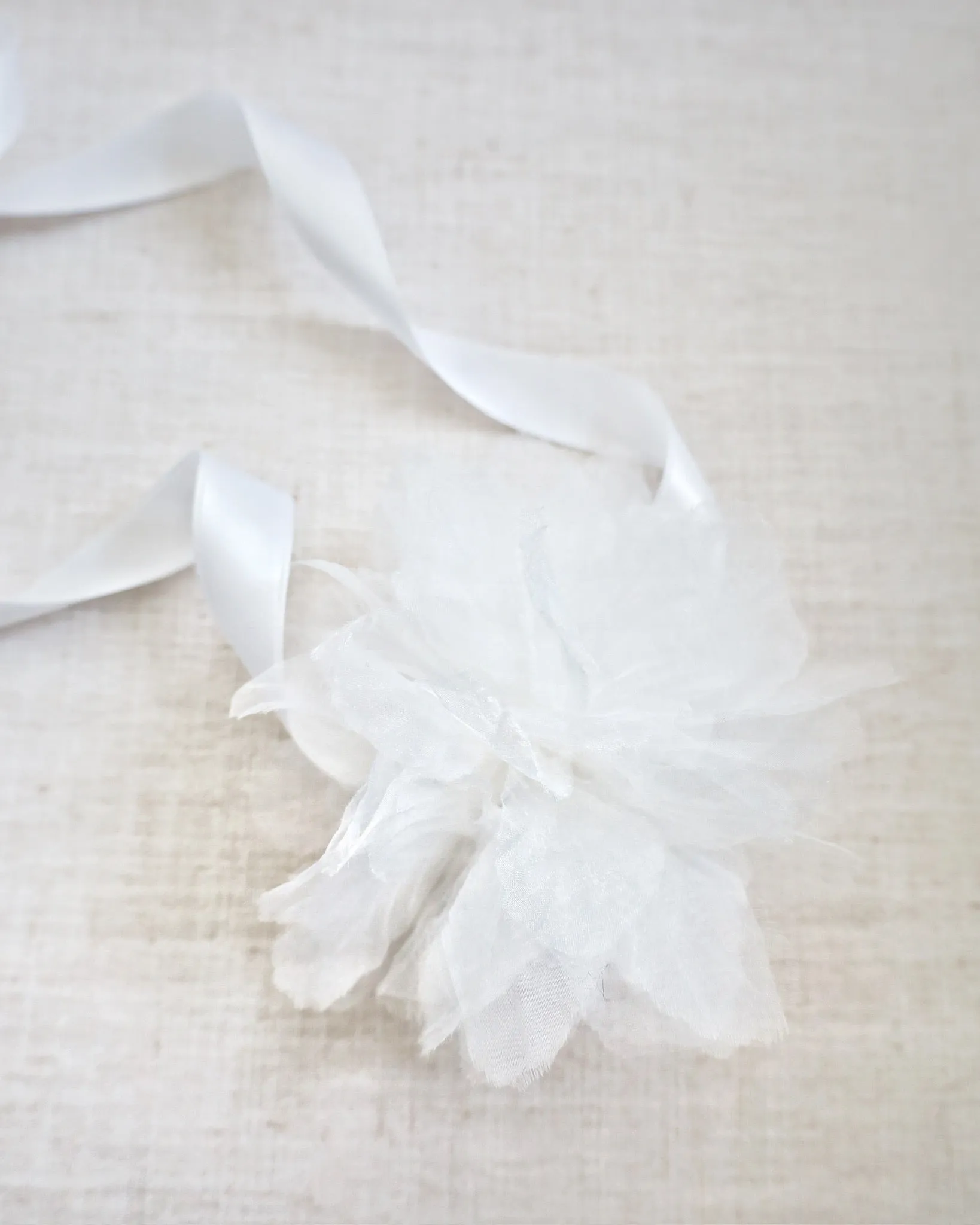 Ophelia Flowers Wedding Sash