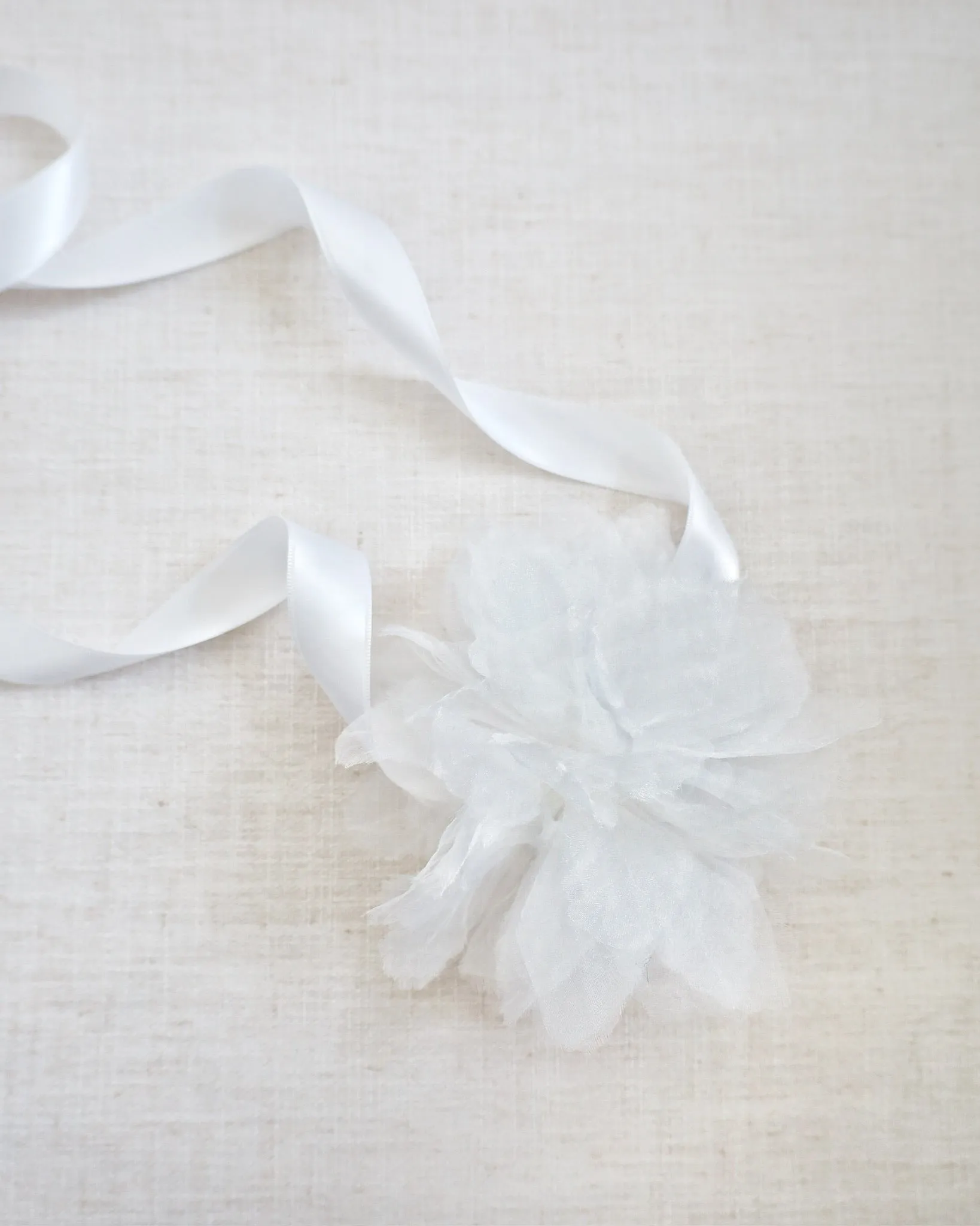 Ophelia Flowers Wedding Sash